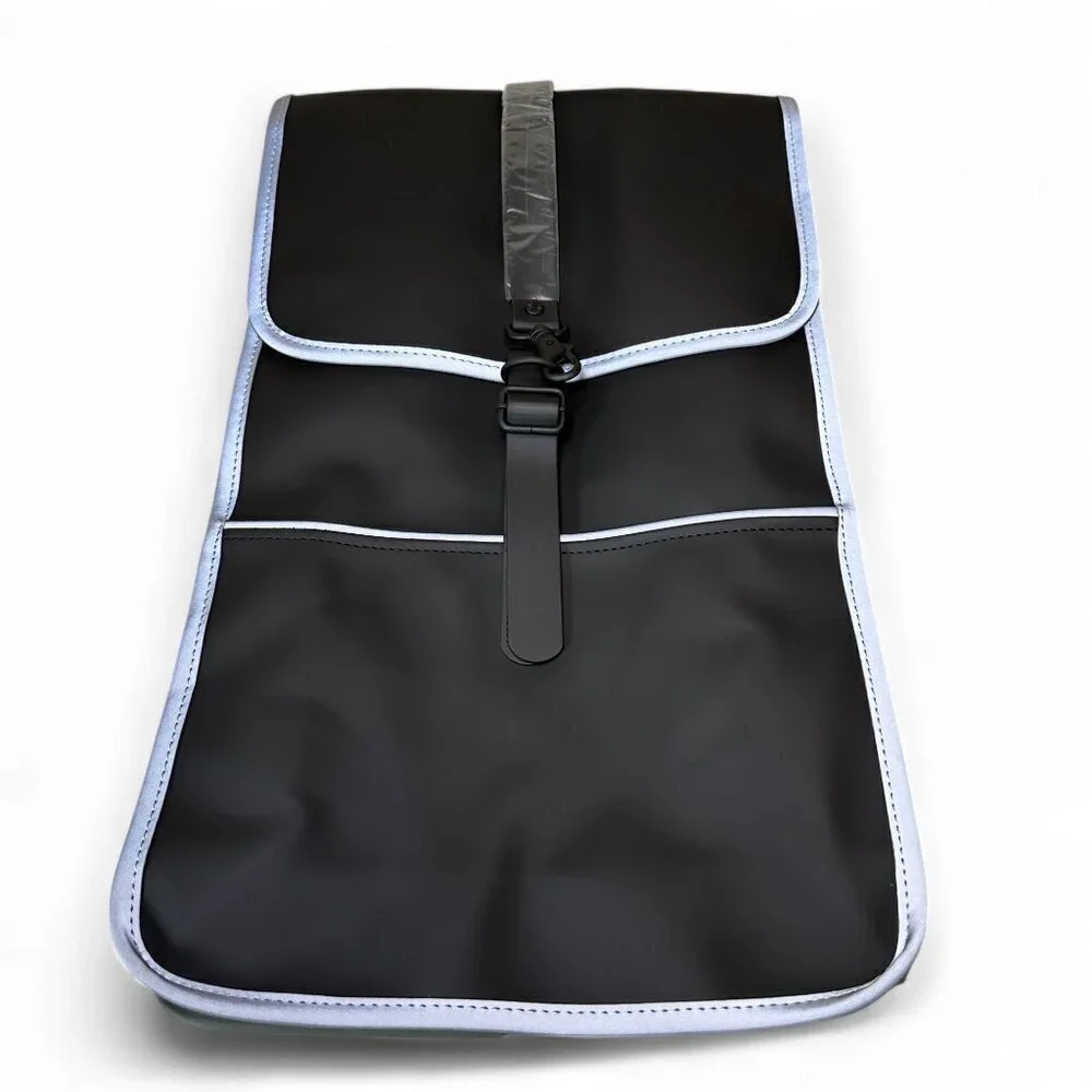 Rains Backpack Black Reflective - NWT Unisex, Waterproof